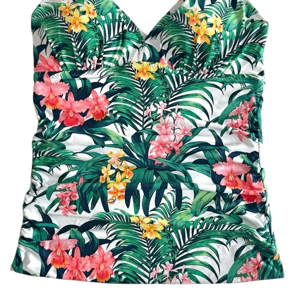 Tommy Bahama Majorelle Reversible Tankini Top - Picture 5 of 15
